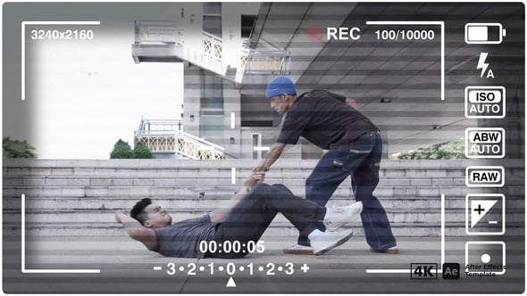 Camera Recording Overlay Pack | After Effects Template（072406）-技能树